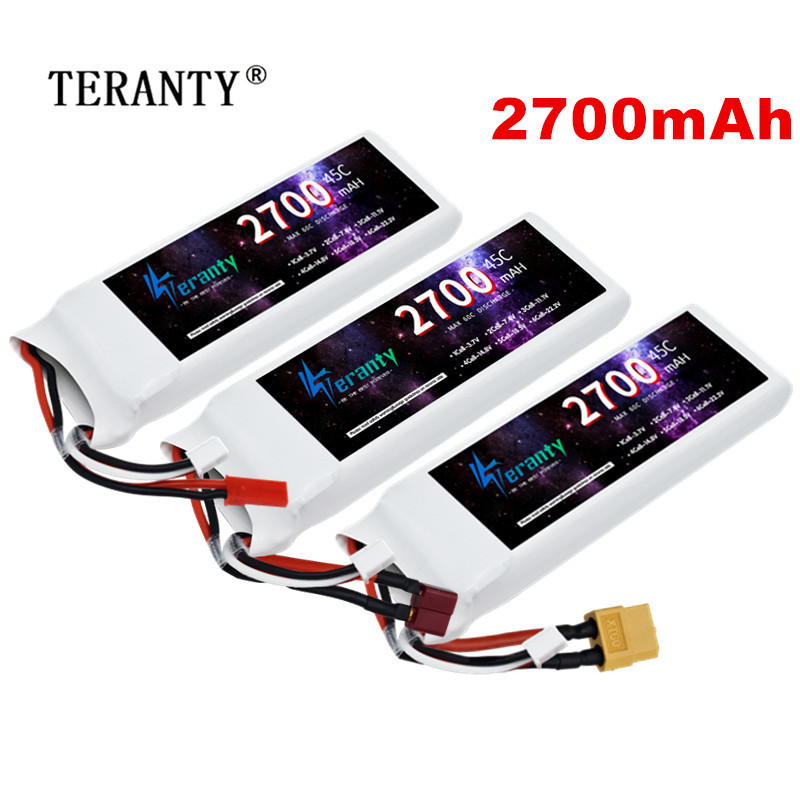 1/3PCS 2S 7.4V Lipo 배터리 2700mA - Drone Racing Battery 리뷰 및 가격